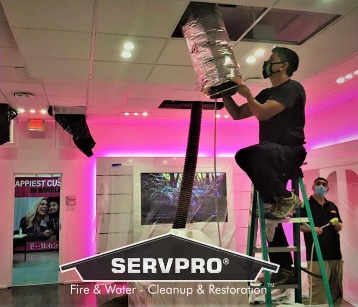 tmobile services with servpro 